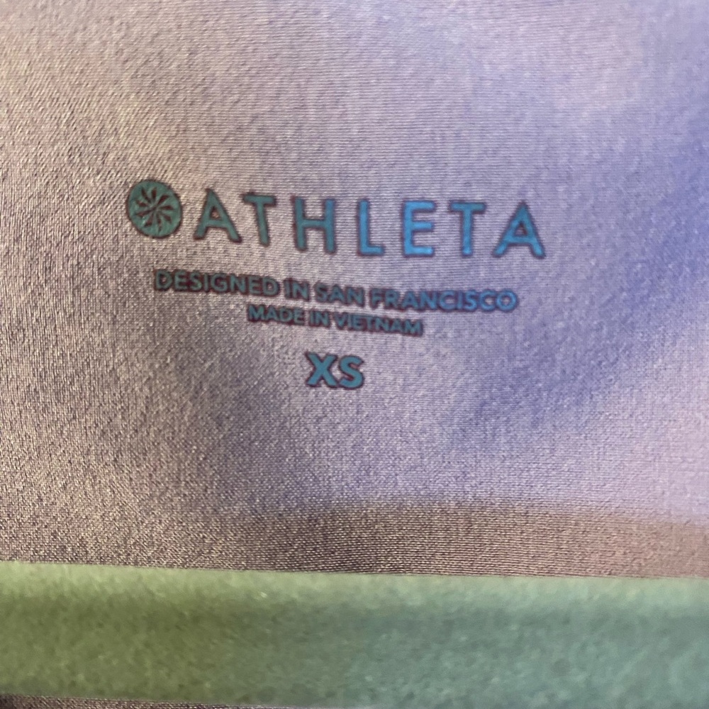 Athleta Mauve Sleeveless Midi Dress in EUC WITH Tie Waistband and Scoop Neck - Picture 2 of 3
